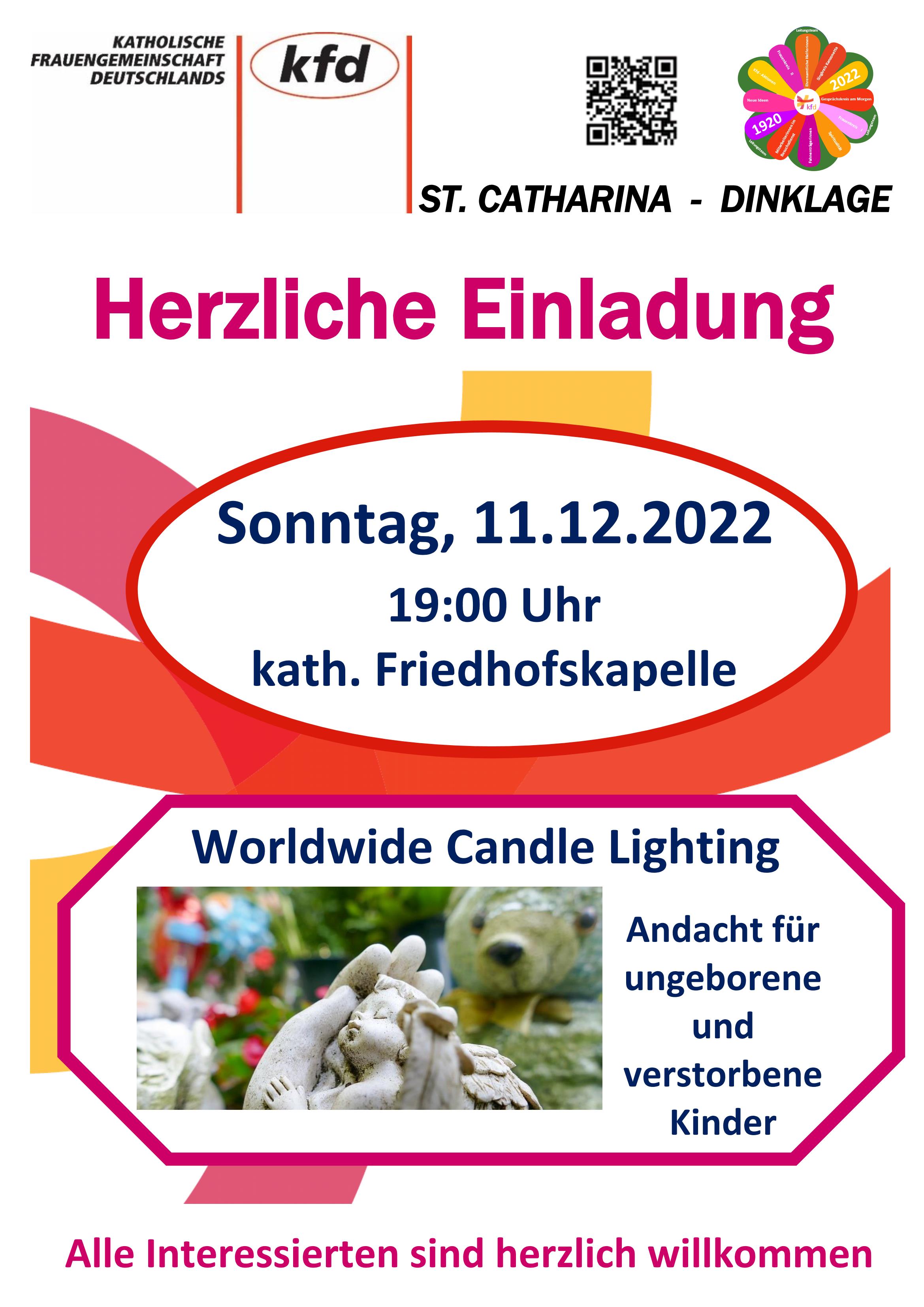 Worldwide candle lighting